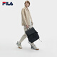 
FILA men's backpack 2024 summer new fashion casual backpack schoolbag large capacity computer imported quality positive black-BK XS