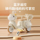 Zhilubao children's electric motorcycle children's motorcycle electric car children's electric car tricycle toy car can sit on top of powder | dual electric dual drive + remote control + gift bag