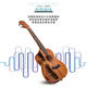 
Xianhuaida Vecas veneer ukulele beginners girls small guitar 23-inch Uklili children and boys musical instrument 0 inch 23-inch peach blossom core - Seven Star Ladybug + matching