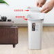 ASVEL Japan imported household flip-top trash can kitchen living room bedroom bathroom storage bucket with lid large 10L