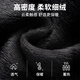 
Warrior hat men's winter thickened warm knitted wool hat cold hat bag spring and autumn men's bald head pile hat four seasons black hat + black riding gloves one size [54-62cm]