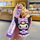 Sanrio Kulomi Key Chain Women's Cute Exquisite Key Chain Doll Pendant Car Key Student School Bag Ornament Sanrio Kulomi Series-5