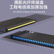 Hainai FCSCST12-port 24-port fiber terminal box distribution frame single-mode full-fit 1U rack type 12-core 24-core optical cable fusion wiring box junction box thickened FC24-core 1U single-mode full-fitted tail fiber flange (1 piece)