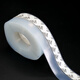 Bingyu door and window self-adhesive seal strip 3M sound insulation waterproof insulation glass door seal strip transparent 25mm (5 meters) BH-562