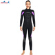 DIVE&SAIL Professional Diving Suit for Men One-piece Wetsuit for Women 3mm Deep Snorkeling Surfing Free Diving Warm European Version Large Size Cold Protection Men's Style - Black D330141M-EU L