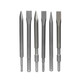 Fang Dawang electric pick chisel pointed chisel flat chisel electric hammer square handle round handle hexagonal five-pit pick hammer impact concrete pick demolition K hexagonal handle 17*280mm sharp chisel
