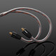 Earmax 适用舒尔shure SE215 SE535 SE846 UE900S E5000耳机线 3.5mm棕色