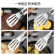 美厨（MAXCOOK） 304不锈钢食品夹 食物夹蛋糕夹 面包夹烘焙夹子 加厚防烫省力 加长食品夹 MCCU9717