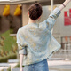 Bailanjiao Fashion Sunscreen Clothes for Women 2025 Summer New Small People New Chinese Style Short Style Traditional Tang Suit Thin Jacket Green L (Suggested 125-135Jin [Jin equals 0.5 kg])