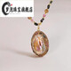 Mengpao Freshwater Baroque Pearl Pendant Necklace Niche Neck Chain Inlaid with Czech Diamond Chinese Valentine's Day Gift Powder A is more affordable - two-piece ring and necklace combination If you need a gift box, contact customer service and default OPP bag