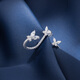 APM MONACO Asymmetric Butterfly Earrings Earrings Advanced Exquisite Birthday Gifts for Girlfriend AE13800OX