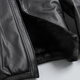 La marca Kaiser (Kaiser) usa dos lados con pelaje y chaqueta de cuero para hombres de una pie