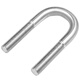 Hethgigg JG-675 304 Edelstahl U-Screw U-förmige Karten Reitrohr-Anpassungskarte Fang U-förmigen Bolzen M8*102 (5 Stück)