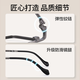 普莱斯（pulais）老花镜男女通用进口高清晰防蓝光折叠便携老花眼镜10001枪色200度