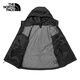 North Three-in-One Windbreaker Damen Outdoor Sports Fleece Liner Wasserdicht und warme Jacke Herbst und Winter Neu 7QW6 4H0/Cosmic Black XL/170