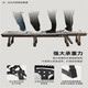 FAAOSHA imported quality folding bed single bed office lunch break home nap bed simple portable camp bed multi-function Supreme model + extra wide and thick + own headrest width 75cm