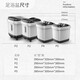 KONKA foot bath tub massage and heating fully automatic foot bath tub constant temperature electric foot bath tub foot massage basin home high-deep bucket to give parents and elders birthday gifts [Supreme computer waterproof screen] Simulation foot roller + medicine box foot bath + bubble KONKA official designated constant temperature and fast heating model