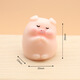 Pig resin small ornaments cartoon cute micro landscape simulation pig home mini handicraft car decoration flower pig + side lying pig