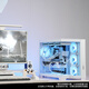 ASUS family bucket AMD R7 9800X3D/RTX5080 pure white complete machine assembly computer e-sports game console DIY Neptune Fubuki learning computer complete machine 1 R7 9800X3D+ integrated display host