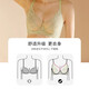 Sugar bra for women, thin style, large breasts, small and large size, fat mm, push up, hold up the secondary breasts, support to prevent sagging, ultra-thin lace bra, tender grass green C85