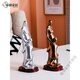 Shantoulin Village Pure Tin Memorial Plate Ornament of the Tenth Anniversary of Marriage Gift for Wife Wedding Anniversary Boyfriend Girl 15934 Silver + Provide Engraving + Pregnancy Gift Box (
