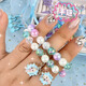 
Disney Frozen Jewelry Set Princess Aisha Ring Hair Accessories Gift Box 3-6-9 Years Old Girls' Birthday Gift