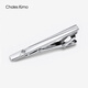 
CHALES KIMO Silver Tie Clip Men's Formal Clip Fixed Pin 5.5*0.5 07-Tie Clip