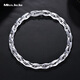 Miss JuJu pt950 platinum bracelet men's fashionable mechanical style platinum bracelet men's authentic thick and high-end bracelet, weight 28.96g, length 22cm, thickness about 6mm