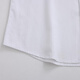 ROMON solid color business professional formal wear men's white shirt work clothes men's short-sleeved shirt men's CS72 white L