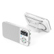 
Panda (PANDA) 6210 Bluetooth radio portable multi-function small pocket FM frequency modulation broadcast elderly rechargeable card small speaker walkman new player white [Bluetooth/card/lithium battery] + 3C charging head