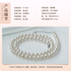 Pearl Queen S925 Silver Freshwater Pearl Necklace 6-7mm Nearly Perfect Round Extremely High Light Clavicle Necklace Birthday Gift for Girls