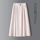 Tangmi Coffee Color Umbrella Skirt Versatile Skirt Women's Autumn and Winter 2025 New High Waist Hepburn Style Mid-Long Skirt Suit Skirt A-Line Skirt Coffee Color Wool Material Thick Style M (27) Recommended 95-105Jin Jin is equal to 0.5 kg