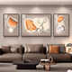 
Aohan Light Luxury Living Room Decoration Painting Abstract Triptych Modern Simple Sofa Background Wall Hanging Painting Wall Atmospheric Wall Wall Painting JD14079 Left and left 40*60 80*60 Crystal porcelain diamond-inlaid aluminum alloy black frame