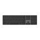 B. FRIENDit wireless Bluetooth keyboard dual-mode rechargeable, light and silent aluminum alloy computer notebook iPad tablet universal, gaming office IOS Mac system dedicated keyboard [Space gray] [Aluminum alloy] [Wired + Bluetooth dual-mode]