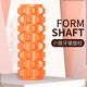 AiMeiShi Foam Roller Muscle Relaxation Roller Beautiful Legs Yoga Column Fitness Relaxation Wolf Tooth Massage Stick 45cm Wolf Tooth Style Ruo Bamboo Gray