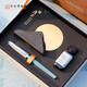Suzhou Museum Pen Run Jiangnan Tang Yin Study Gift Box Fountain Pen Student High-end Study Set Stationery Set Cultural and Creative Business Pen Run Jiangnan Tang Yin Study Gift Box F-point