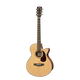 SAGA (SAGA) SF830 Guitarra folclórica para hombres y mujeres Principiantes Guitarra avanzada de vele de luz [Agencia de inteligencia de guitarra] Color de registro SF830GC/Ángulo notificado/Luz brillante