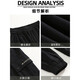 Peak Paul (Dingfengbaoluo) Gong Pants Men's Spring and Summer Bouncing Pants Loose Tide Casual Trip Pants Male FK6603 Army Green L