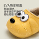Cheerful Mario Children's Cotton Slippers Bag Heel Waterproof Warm Wool Slippers Girls Soft Soled Cotton Shoes Pink Inner Length 20cm