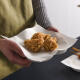 
Fresh life disposable square oil-absorbing paper oven baking paper kitchen soup soup food bottom paper barbecue SH-1047 oil-absorbing paper for food 20*20cm*20
