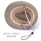 Middle-aged and elderly hat men summer top hat sun hat cool hat casual outdoor mesh summer dad breathable straw hat grey 56 cm