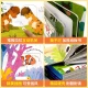 Fun hole pull book children's touch book finger early education infant push-pull book three-dimensional flip book 0-3 years old puzzle enlightenment cognition tearing not rotten picture book all 4 volumes