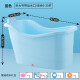 Bath Barrel Plastic Hogar espesado Baño grande Batete Bañera Bañera Cuerpo de bañera 0 cm Longitud rosa 97* Ancho 54.5* Altura 9755 cm