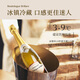 CANIS FAMILIARIS Budog Italian original bottle imported sparkling wine sweet white wine with champagne glass 750ml holiday gift box