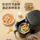 Chuidahuang Air Fryer Tin Foil Tray 18cm*50 Fryer Oven Special Aluminum Foil Baking Pan Round