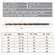 XMSJ定制58度钨钢钻头硬质合金加长6080100涂层不锈钢用硬直柄麻花钻 9195备注规格*刃60*总100