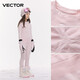 Vector Ski Quick Dry Clothes Thermal Underwear for Women and Men Breathable Antibacterial Children Outdoor Mountaineering Ski Clothes Base Autumn Clothes Set Glacier Powder [Same Quick Dry Clothes for Men and Women] 160cm Suitable for height 155-165cm