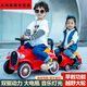 Hui Zhenyu [Illegal modification is prohibited] [2022 new model] Children's electric train can take four-wheel remote control of automobile [Remote control model + spare battery] Color message The train takes three people + 12V large dual drive