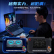 monqiqi【1 秒降温丨散热N0.1】笔记本散热器游戏本降温神器手提平板电脑支架立式底座风压式冷风风扇散热 【整机秒降温】强劲冰风急速散热丨运行无声丨带手机架