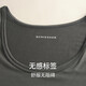 Schiesser men's base layer vest imported from Europe Modal breathable home camisole E5/5643V black 2XL